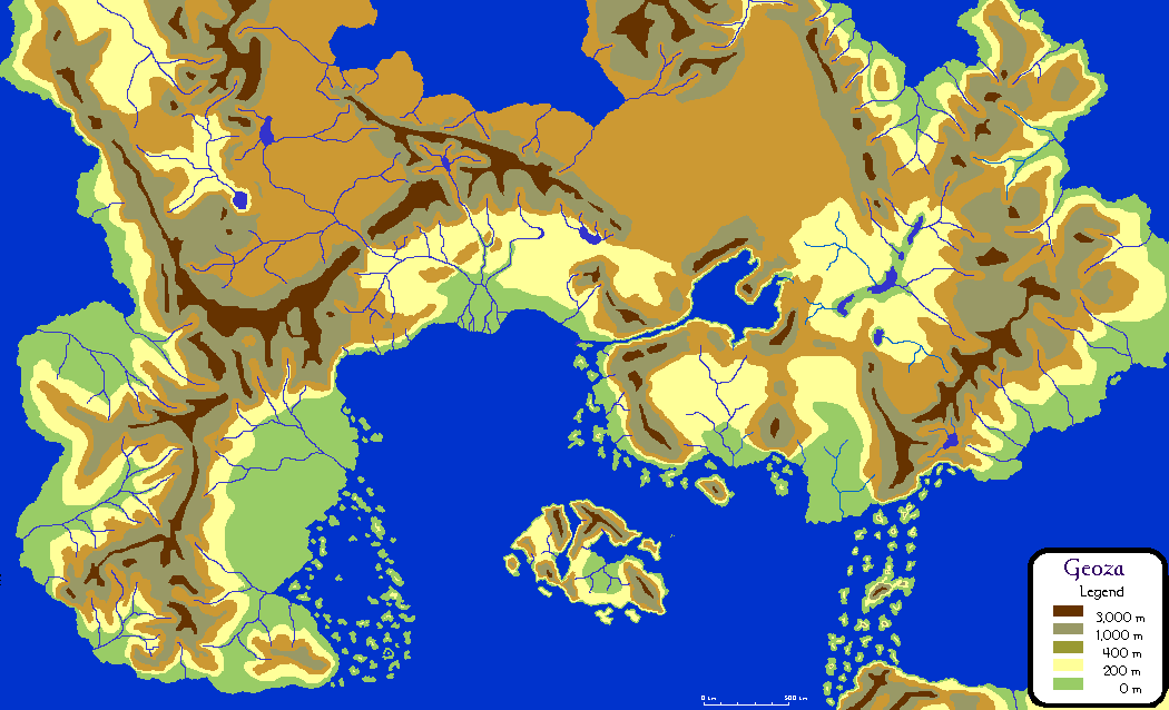 Large Geoza Map