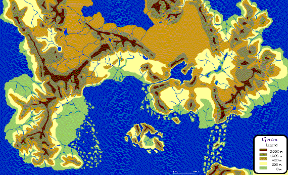 Geoza World Map